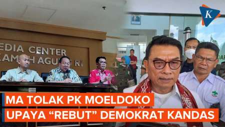 Upaya Moeldoko “Rebut” Demokrat Kandas