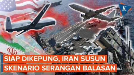 Timur Tengah Memanas! AS Bakal Tambah Armada Besar, Iran Susun Perang Multi-Front