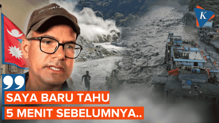 Cerita Korban Selamat Banjir Nepal, Baru Tahu 5 Menit Sebelum Arus Menerjang