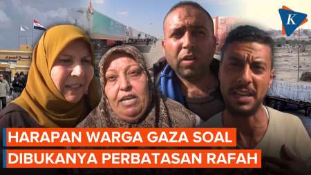 Reaksi Warga Palestina Di Gaza Soal Israel Buka Kembali Perbatasan Rafah-Mesir