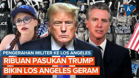 [FULL] Pengerahan Ribuan Pasukan Dikecam, Trump Bikin Los Angeles Geram