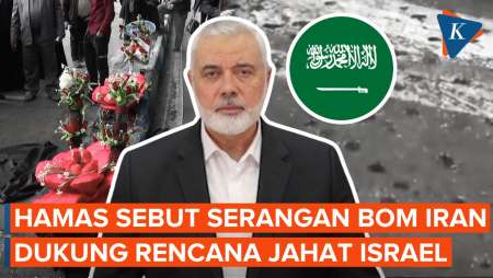 Serangan Bom di Iran Disebut Hamas Mendukung Rencana Jahat Israel