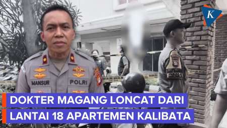 Kronologi Dokter Magang Loncat di Apartemen Kalibata City, Sempat Nyangkut di Balkon