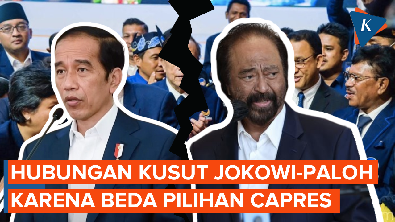 Tak Kompak soal Pilihan Capres Diduga Jadi Alasan Hubungan Jokowi-Paloh…