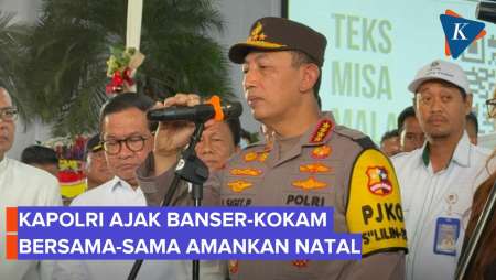 Kapolri Ajak Banser NU Dan Kokam Muhammadiyah Amankan Natal