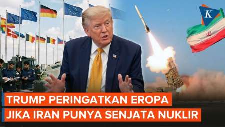 Trump Sebut Eropa Bisa Jadi Target Iran Berikutnya