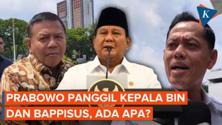 Pulang dari China, Prabowo Mendadak Panggil Kepala BIN dan Bappisus, Ada Apa?
