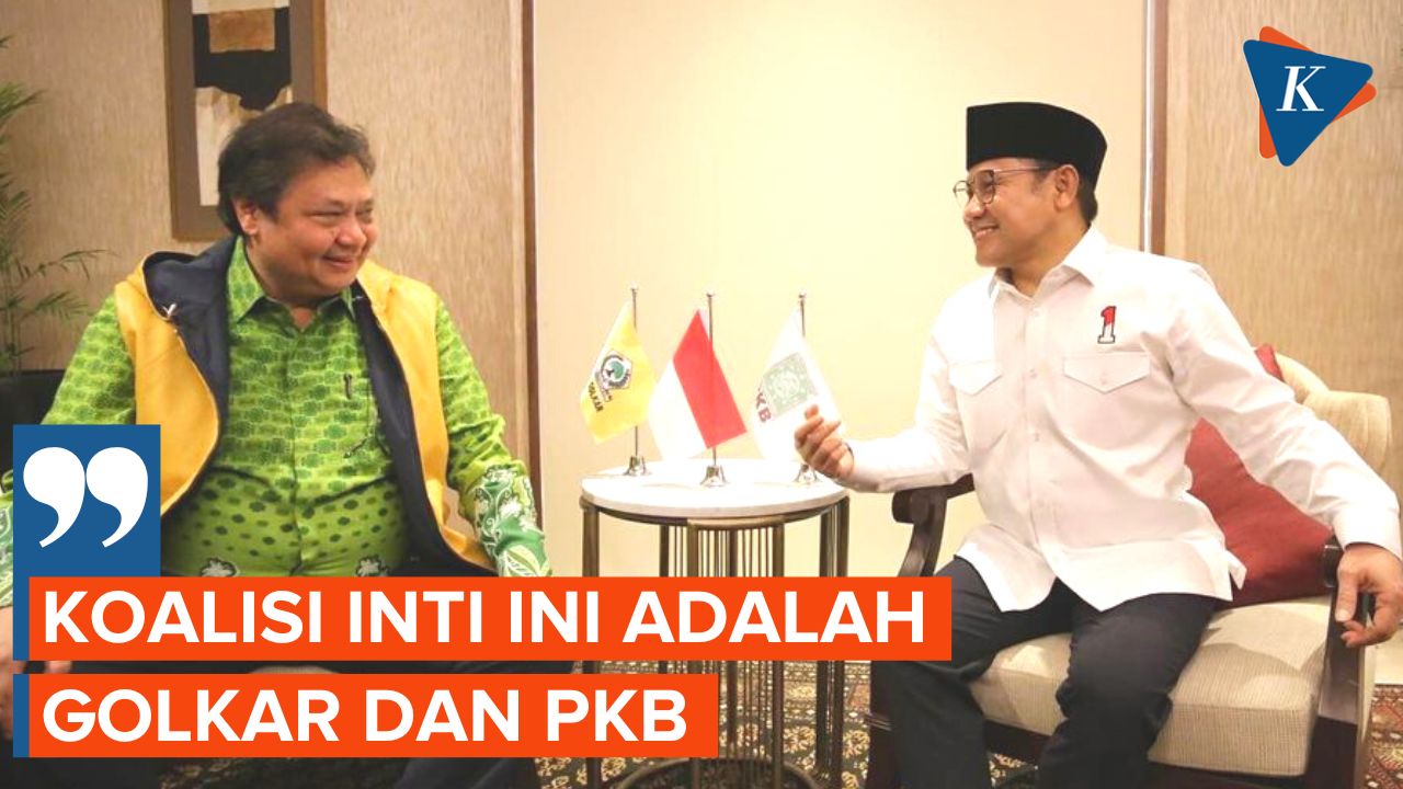 Golkar-PKB Sepakat Jadi Koalisi Inti untuk Wujudkan Koalisi Besar