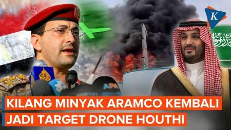 Houthi Gempur Arab Saudi, Drone Hantam Bandara Dan Minyak Aramco!