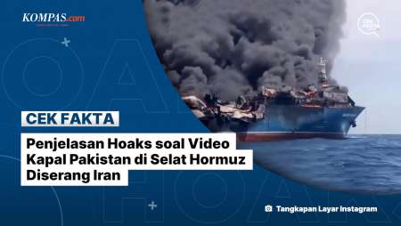 Penjelasan Hoaks Soal Video Kapal Pakistan Di Selat Hormuz Diserang Iran