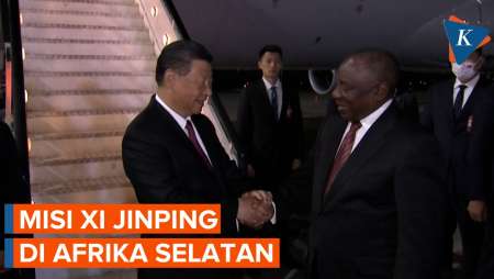 Xi Jinping Tiba di Afrika Selatan, China Siap 