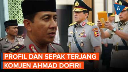 Profil Wakapolri Baru Komjen Ahmad Dofiri, Pernah Pecat Ferdy Sambo