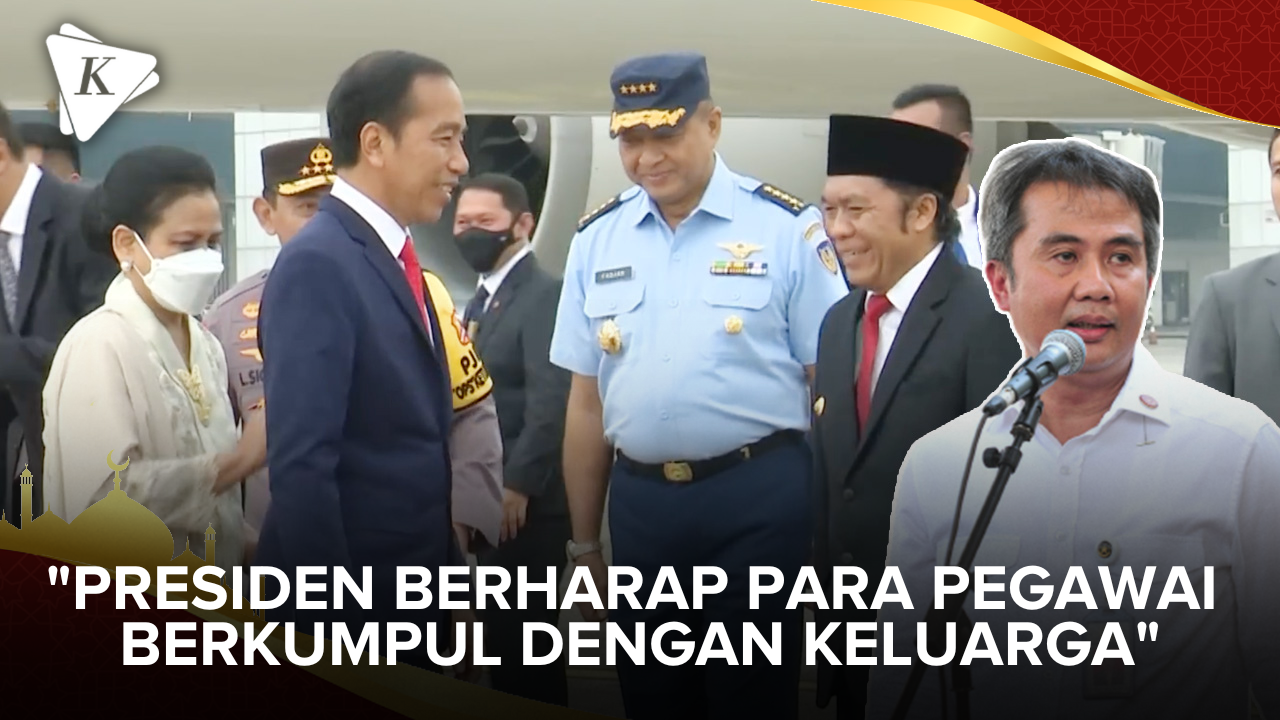 Jokowi Persilakan Anak Buahnya Berlebaran Bersama Keluarga