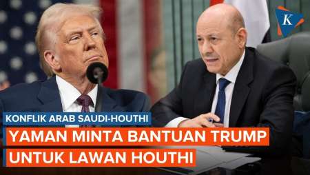 Setelah Arab Saudi, Giliran Yaman Minta Bantuan Trump Untuk Lawan Houthi