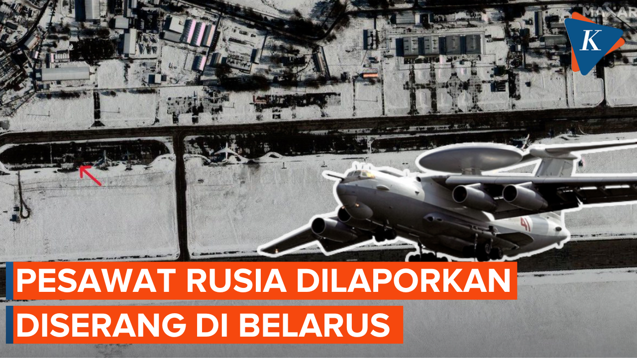 Pesawat Mata-mata Rusia Hancur di Belarus, Pejabat Beri Respons
