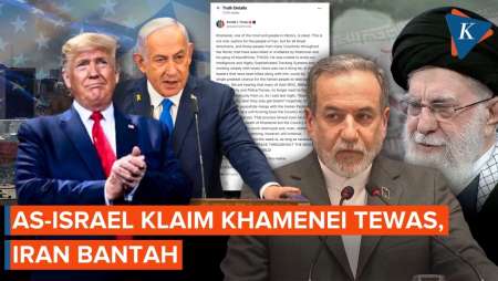 Trump-Netanyahu Klaim Khamenei Tewas dalam Serangan Udara Israel, Iran Bantah