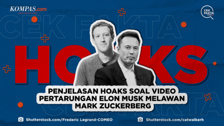 Penjelasan Hoaks soal Video Pertarungan Elon Musk Melawan Mark Zuckerberg