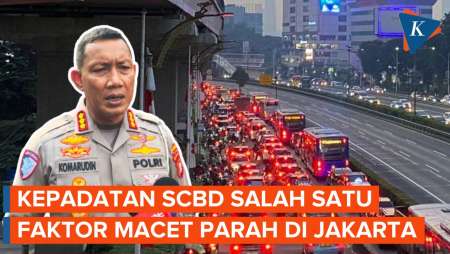 Bukan Rombongan Macron, Polisi Sebut Kepadatan di SCBD Penyebab Macet Horor Kemarin