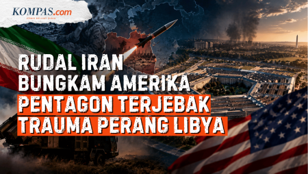 Bukti Iran “Lumat” Adidaya AS: Dihantui Trauma Perang Libya Saat 135 Titik Teluk Digempur Rudal