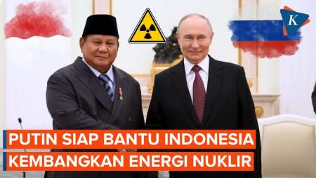 Putin Ingin Bantu Indonesia Kembangkan Energi Nuklir: Kami Selalu Siap Melayani Anda