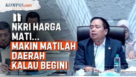 Jatah APBN Di Jawa Lebih Besar Dari Lainnya, DPR: NKRI Harga Mati, Makin Mati Daerah Kalau Begini