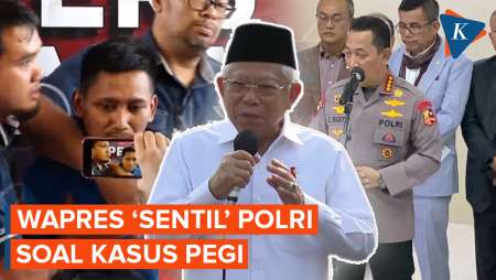 Wapres Ma’ruf Amin 'Sentil' Polri soal Penangkapan Pegi Setiawan