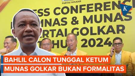 Bahlil Bisa Terpilih Aklamasi, Plt Ketum Golkar Sebut Munas Bukan Formalitas