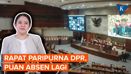 Rapat Paripurna DPR, Hadir Fisik 48 Anggota, Puan Absen Lagi