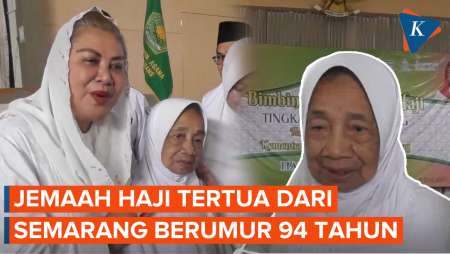 Calon Jemaah Haji Usia 94 Tahun dari Semarang, 11 Tahun Penantian Akhirnya Siap Berangkat