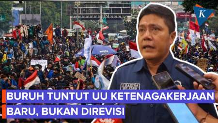 Buruh Tuntut UU Ketenagakerjaan Baru, Bakal Turun ke Jalan jika Tak Didengar