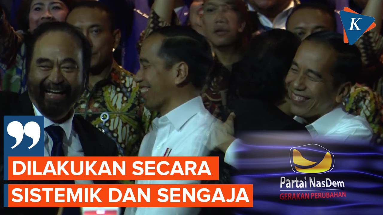 Surya Paloh Curiga Ada Pihak yang Bikin Framing Jokowi Ogah Sama Nasdem