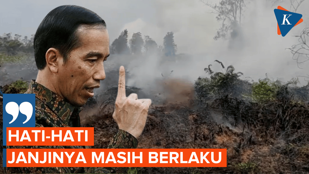 Jokowi Akan Copot Pangdam dan Kapolda jika Gagal Atasi Karhutla