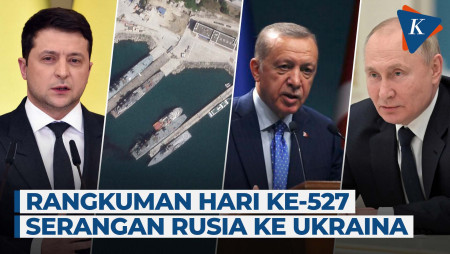 Kapal Perang Rusia Diserang hingga Erdogan Menanti Kunjungan Putin