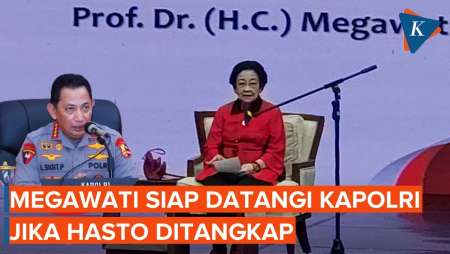 Megawati: Saya Bilang ke Hasto Jangan Takut, kalau Kamu Diambil,…