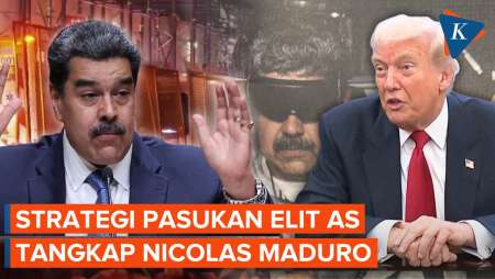 Trump Bocorkan Momen Pasukan Elite Amerika Tangkap Nicolas Maduro