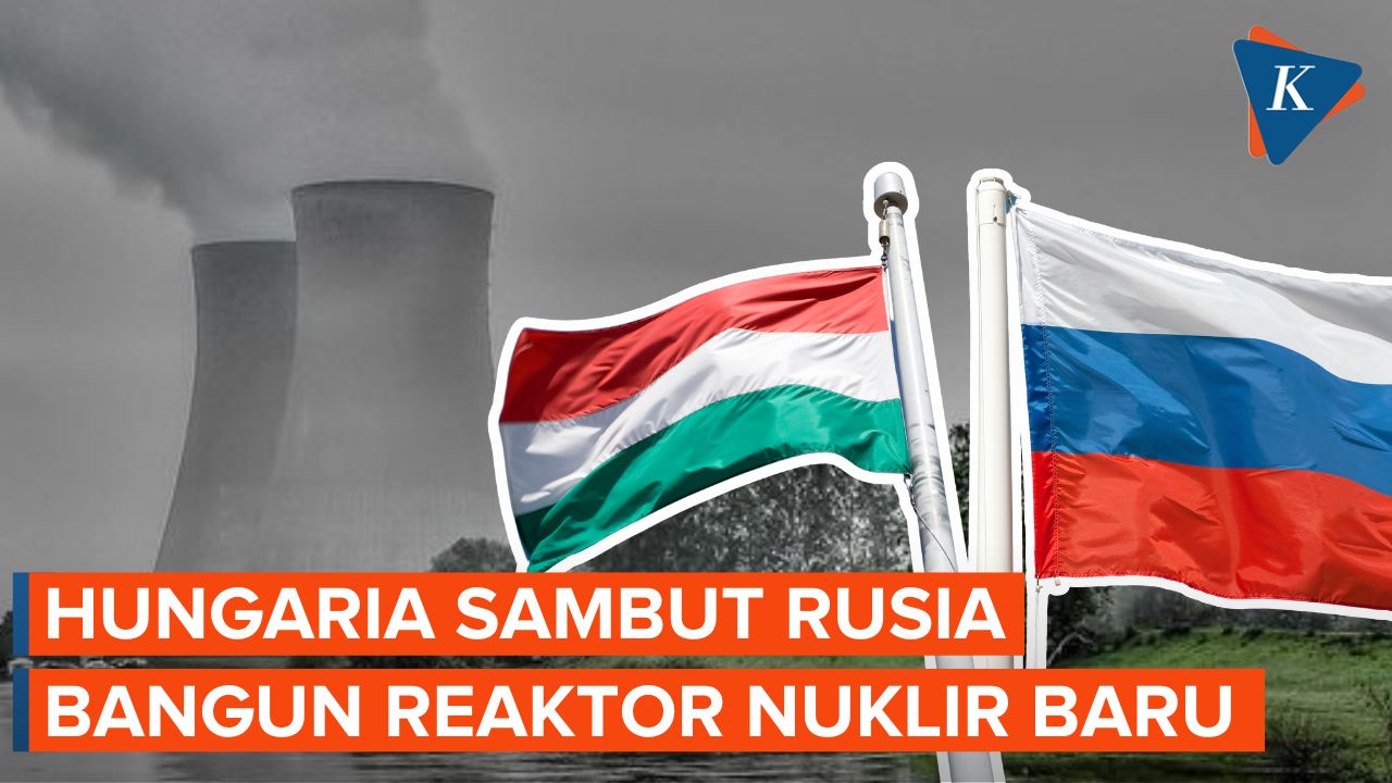 Rusia akan Bangun 2 Reaktor Nuklir di Hongaria