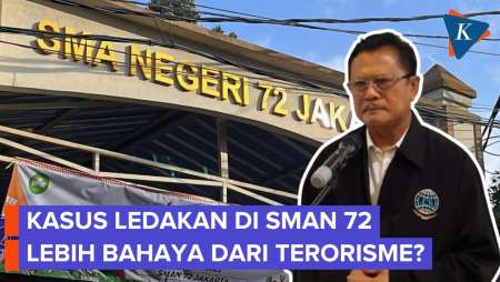 Analisis Eks Kapolri soal Ledakan SMAN 72 Jakarta, Lebih Bahaya dari Terorisme?