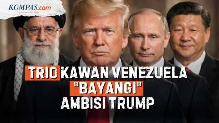 Trio China-Iran-Rusia "Bayangi" Ambisi Trump Kuasai Minyak Venezuela