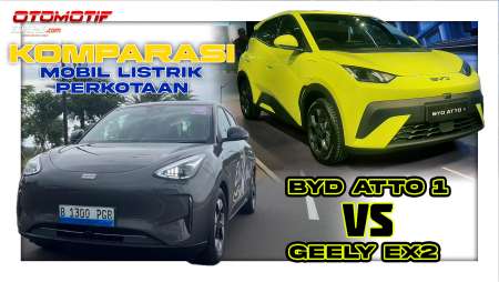 Komparasi Mobil Listrik Perkotaan: Geely EX2 Vs BYD Atto 1 | KOMPARASI