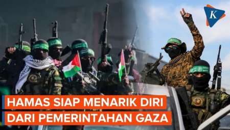 Hamas Siap Menarik Diri Sepenuhnya Dari Pemerintahan Gaza