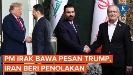 Iran Tolak Pesan Khusus Trump Yang Dibawa PM Irak, Apa Isinya?