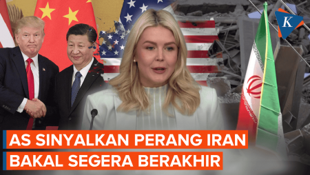AS Sinyalkan Perang Iran Bisa Berakhir Sebelum Trump Ke China, Kapan?