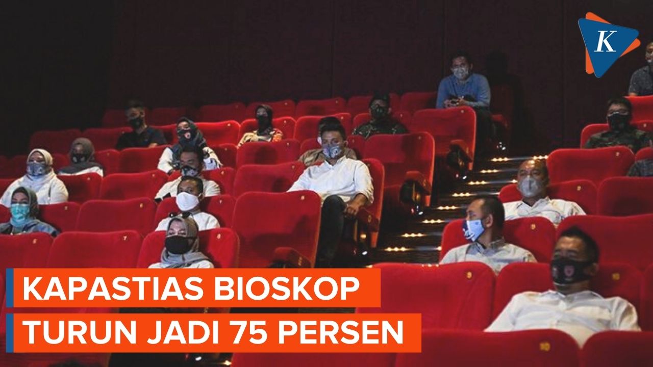 DKI Jakarta PPKM Level 2, Kapasitas Bioskop Turun Jadi 75 Persen