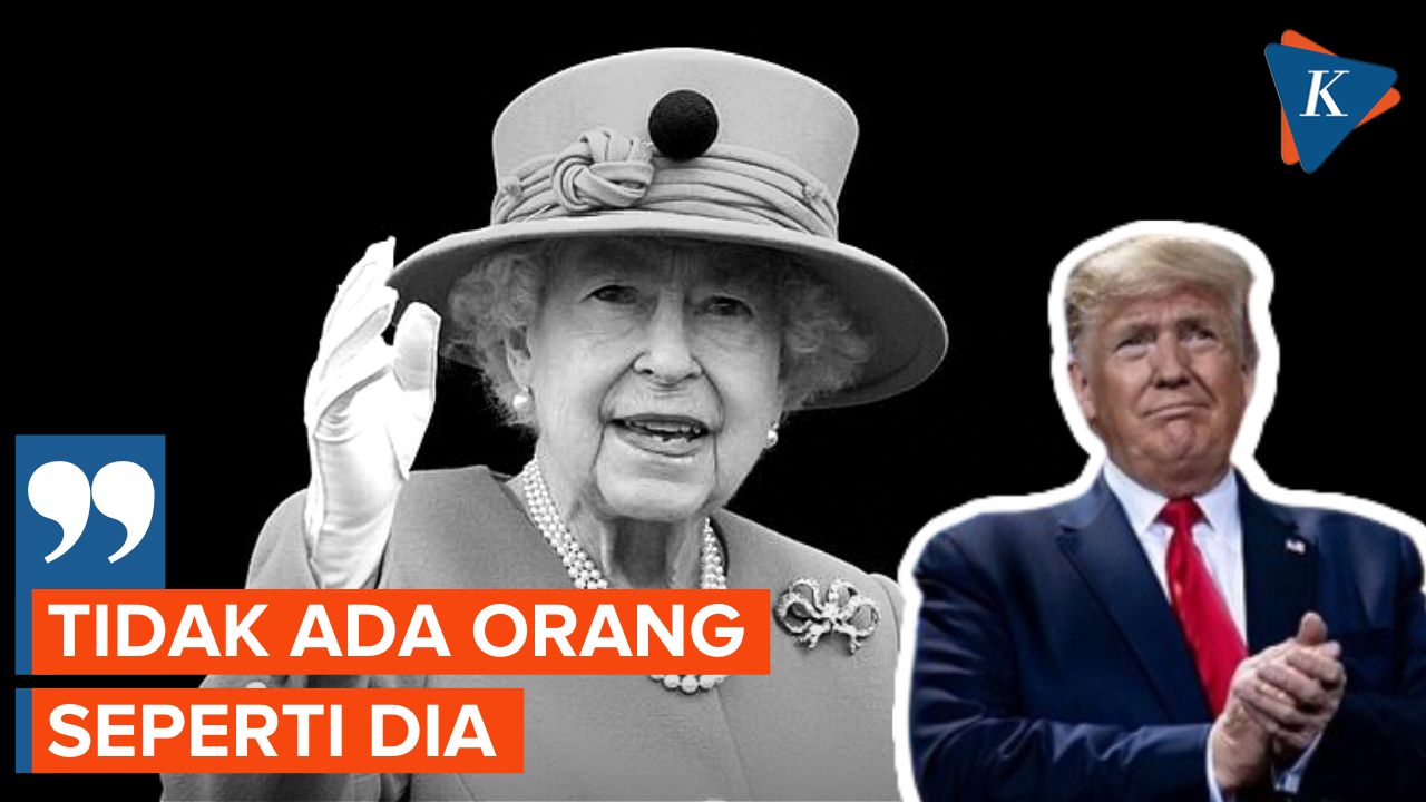 Trump Sampaikan Belasungkawa Tulus untuk Ratu Elizabeth II