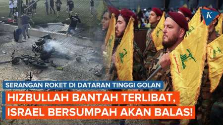 Israel Panas! Hizbullah Bantah Terlibat Serangan Roket di Golan yang Tewaskan 12 Orang