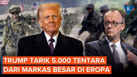 AS Resmi Tarik 5.000 Pasukan, Balasan Trump Atas Kritik Kanselir Jerman