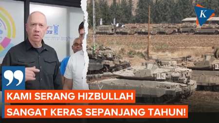 Menhan Israel Tegaskan Akan Tingkatkan Serangan ke Hizbullah