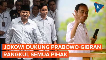 Jokowi Dukung Prabowo-Gibran Ajak Semua Pihak Bersatu Pasca Pilpres 2024