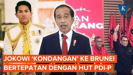 Jokowi Bakal ke Pernikahan Pangeran Mateen Saat PDIP Ulang Tahun