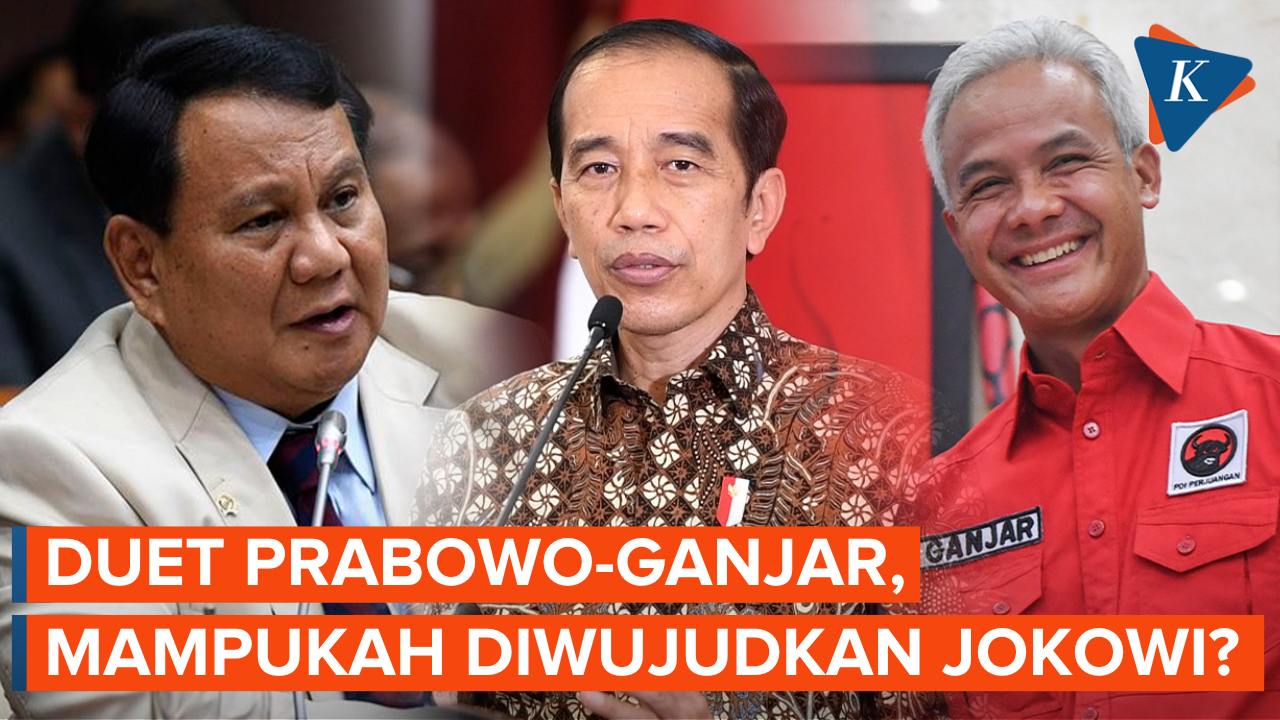 Duet Prabowo-Ganjar, Megawati Mengalah atau Jokowi 